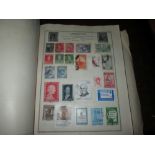 Whole World stamp album in a GF Rapkin Triumph stamp album