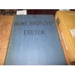 Vintage Trade Catalogue : Rowe Brothers of Exeter