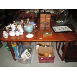 Retro Danish teak extending dining table