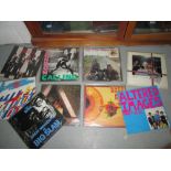 9 x vinyl records : New Wave, Pop Punk : The Clash, Altered Images, The Box,