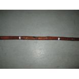 Early 20th century carved Australian Aboriginal ceremonial dancing stick 86 cms