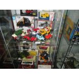 2 x shelves of die cast toy cars : Days Gone By, Corgi,