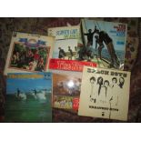 Collection of 6 x vinyl records : The Beach Boys