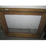 Victorian gilt picture frame