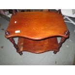 Victorian mahogany what not