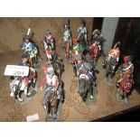 Collection of Del Prado painted lead figures