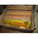 Box of assorted 78 records :