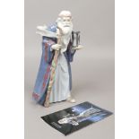 A Lladro millennium figure Father Time, approximately 27cm height.Condition report intended as a