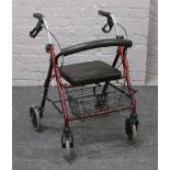 A Homecraft mobility walker.