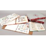 Six albums of stamps from around the world to include Stanley Gibbons Royal events.