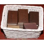 A basket of 16 Charles Dickens hardback books, to include Martin Chuzzlewit, Little Dorrit, Sketches