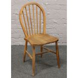 An early Ercol spindle back dining chair