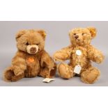 Two Steiff teddy bears to include growling example.