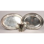 Two LNER silver plate items and one similar to include Walker & Hall and James Dixon & Son