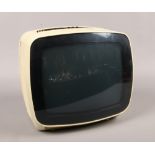 A vintage Indesit portable television.