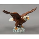 A Beswick model of bald eagle, no. 1018.