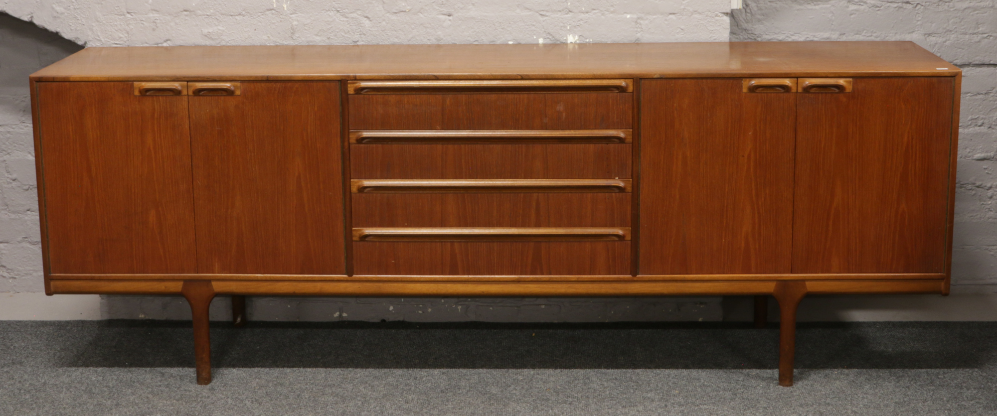 A McIntosh & Co. Limited retro teak sideboard.