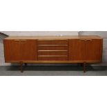 A McIntosh & Co. Limited retro teak sideboard.