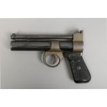 A Webley Junior .177 calibre air pistol serial number 000.