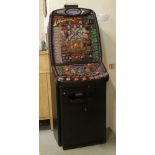 An Indiana Jones themed electronic fruit machine by Barcrest Games.