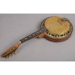 A 71/2 inch banjo.