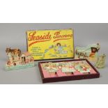 An early 20th century seaside Panorama child's game in original box.