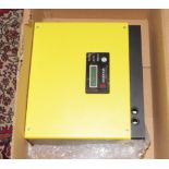 A boxed Goodwee solar photovoltaic inverter.