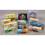 A collection of boxed Corgi Diecast vehicles to include limited edition York Fair, Classics etc.