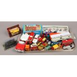 A tray of Diecast vehicles mainly unboxed to include Corgi, Matchbox, Lone Star etc.