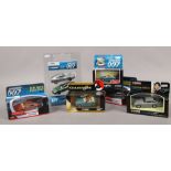 Six boxed Corgi James Bond Dieast vehicles to include special edition Die Another Day two piece