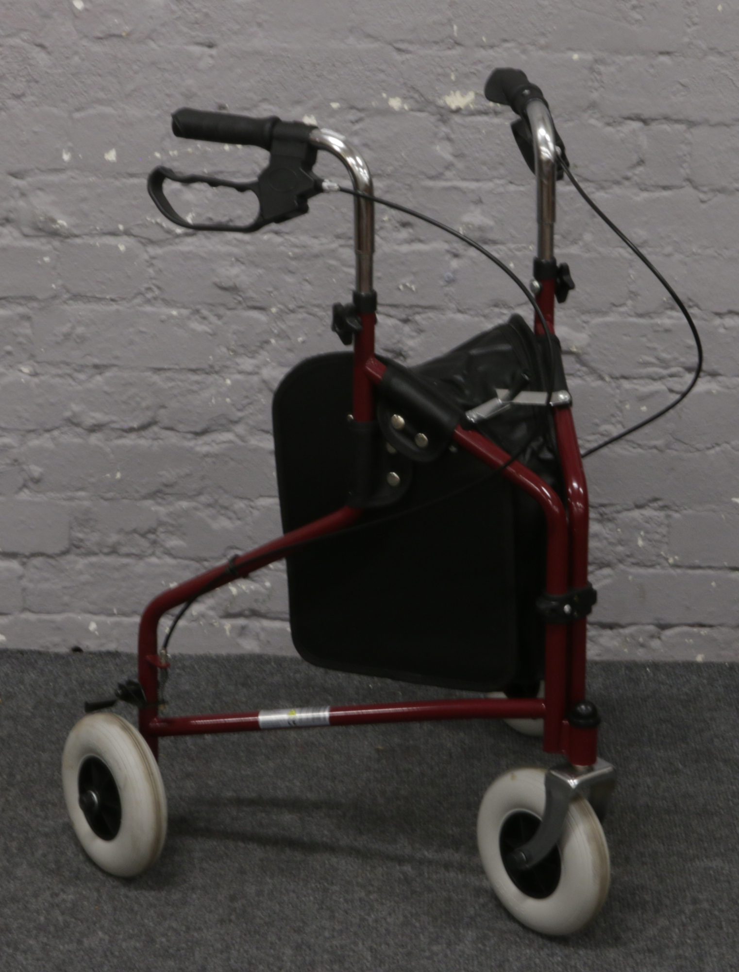 A NRS healthcare mobility walker.