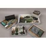 A quantity of mostly Diecast model military vehicles and buildings including Britain's, Matchbox and