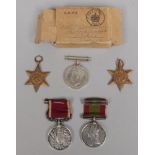 A Victorian Afghanistan medal and Army long service and good conduct medal awarded to 14822 By Sgt