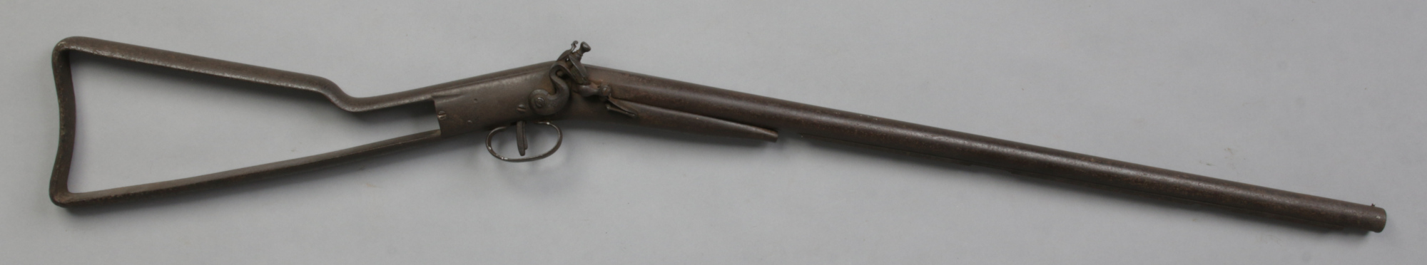 A 19th century flintlock rifle. Barrel length 67cm.Condition report intended as a guide only.Part of - Image 3 of 5