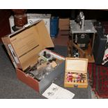 A ELU 240 volt router model number MOF 96 electronic complete with booklet various bits and