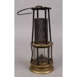 A Victorian Welsh Clanny type miners lamp.