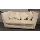 A Sofology Richmonde sofa with matching cushions.