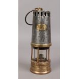 Richard Johnson Clapham & Morris miners safety lamp.