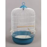 A Ferplast dome top bird cage, 55cm x 40cm.