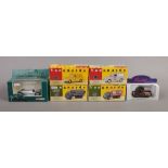 Six boxed Diecast model vehicles to include Lledo vanguards, Corgi etc.