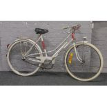 A 1960s Motobecane ladies bicycle.