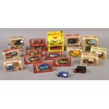 A collection of mainly boxed Diecast toy vehicles to include Lledo and Corgi.