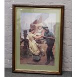 After George Hillyard Swinstead Fishermans Friend print 75cm x 50cm.