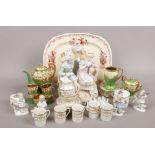 A collection of ceramics to include Masons, Royal Worcester, Samurai coffee set, Royal Doulton etc.
