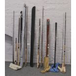 A quantity of mostly Silstar sectional fishing rods.