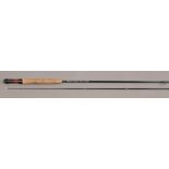 A Thomas & Thomas two part fly fishing rod HS 81/2 / # 5 with canvas bag and aluminium protective
