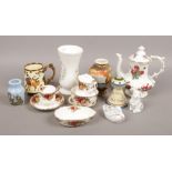 A collection of ceramics to include Royal Albert Old Country Roses, Aynsley, Wade etc.