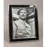 An autographed Dr Who photograph of Nicholas Courtney the Brigadier.