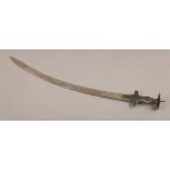 An Indian Talwar sword.