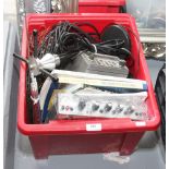 A quantity of VHF / VHF equipment including ariel, multifrequency scanner etc.